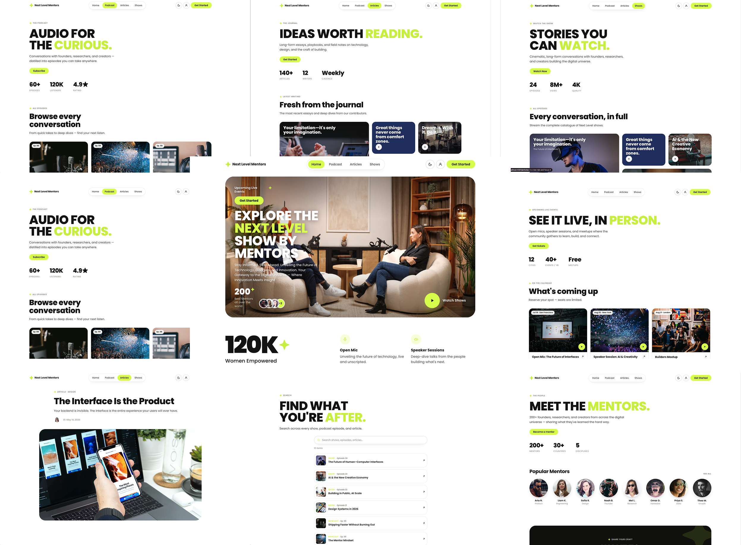 Next Level Mentors — Community & Media preview 1