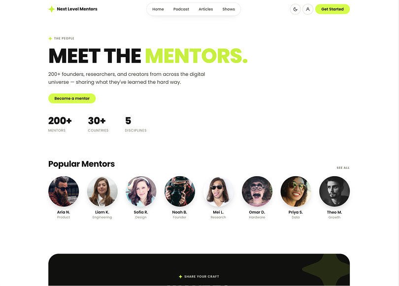 Next Level Mentors — Community & Media preview 5