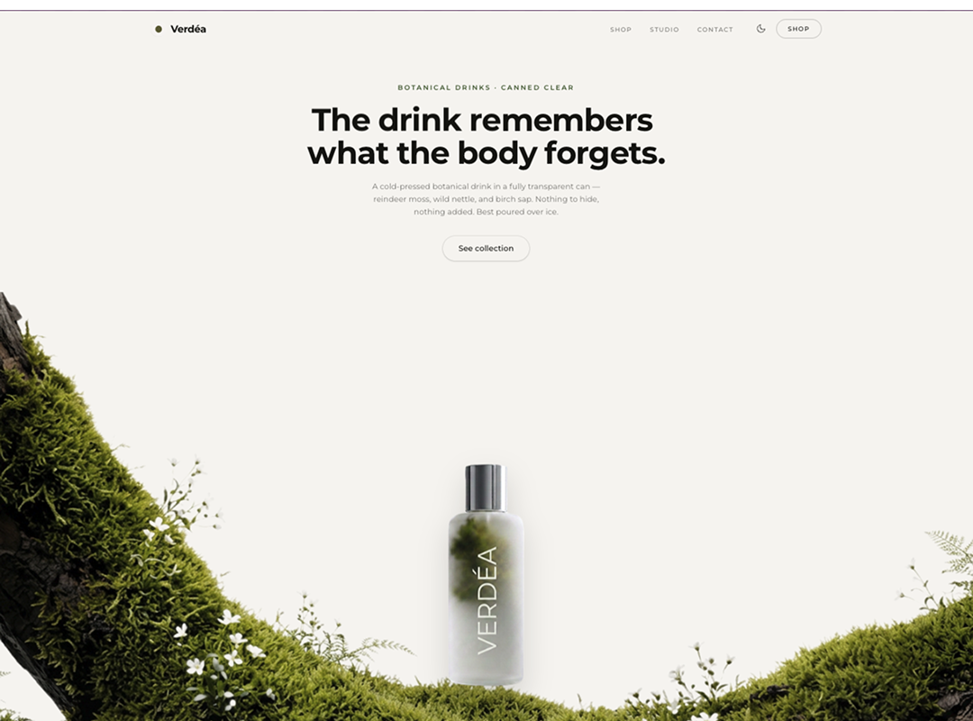 Verdéa — Botanical Drinks preview 2