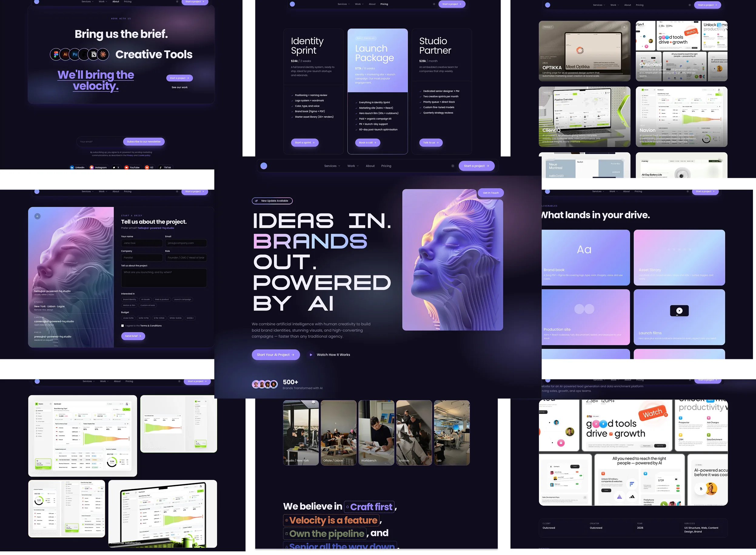 AI-powered HQ — Creative Studio