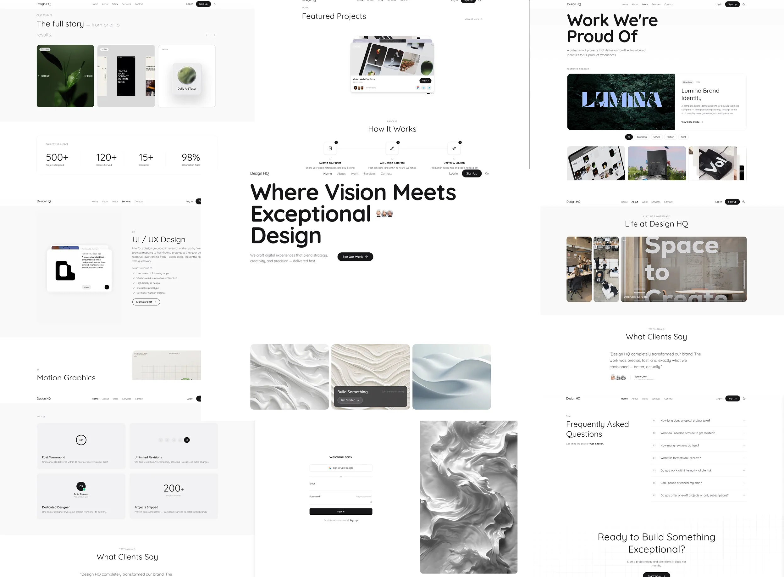 Design HQ — Studio Agency