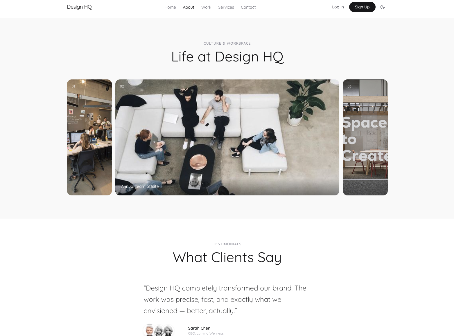 Design HQ — Studio Agency preview 3