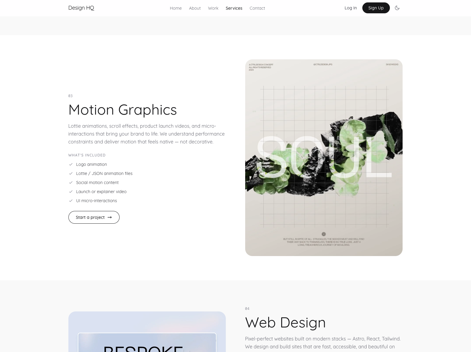 Design HQ — Studio Agency preview 4